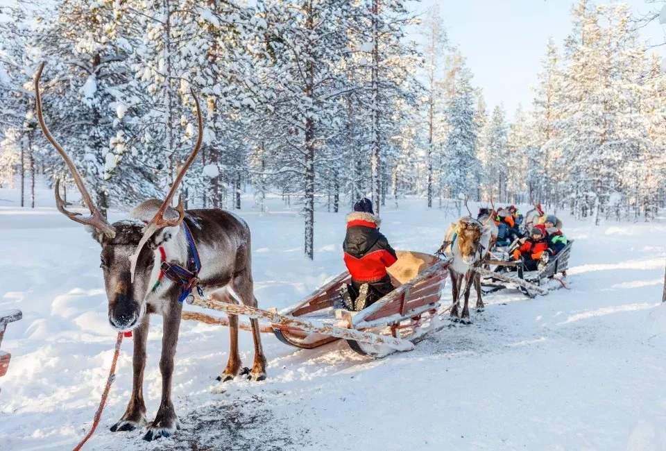 Voyage Nouvel An en famille en Laponie