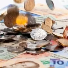 Monnaie en Laponie finlandaise