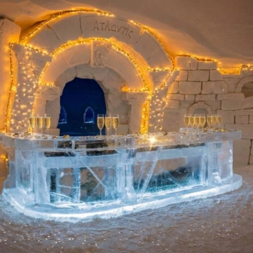 Soirée de réveillon au bar du SnowVillage