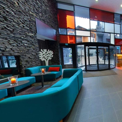 Lobby de l'hôtel Break Sokos Levi
