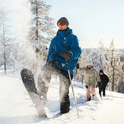 Promenade en Skis-raquettes depuis Levi