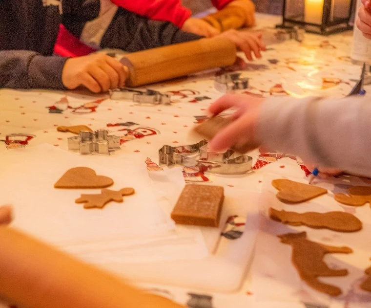 Atelier de cuisine en famille au Nouvel An