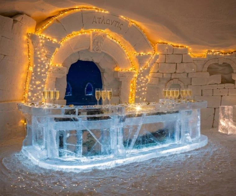 Soirée de réveillon au bar du SnowVillage