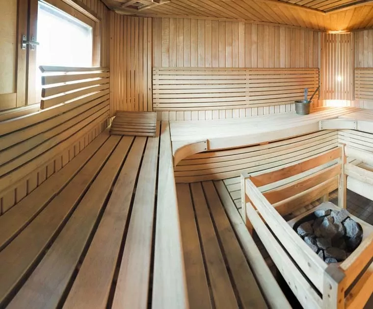 Un sauna en Laponie finlandaise