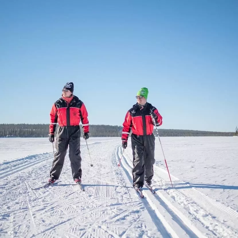 2 heures de ski de fond depuis Torassieppi en Laponie